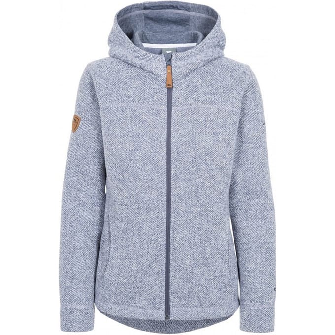 Trespass - Dames Reserve Fleece Vest met Capuchon (Denim Blauw)