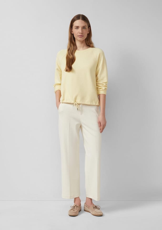 s.Oliver - female - Broek in interlock jersey