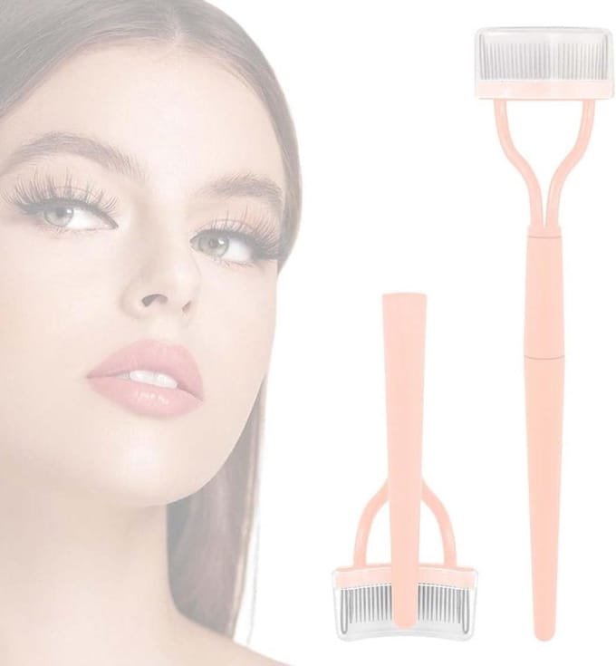 Wenkbrauwkam Set - Make-up Tools - Make-up Verfijnen - Ergonomisch Ontwerp - 13.5 cm - Lotus