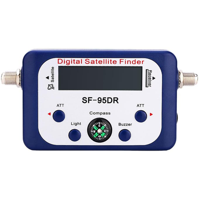 Mini détecteur de satellite numérique LCD, indicateur de force du signal, antenne parabolique, boussole directe