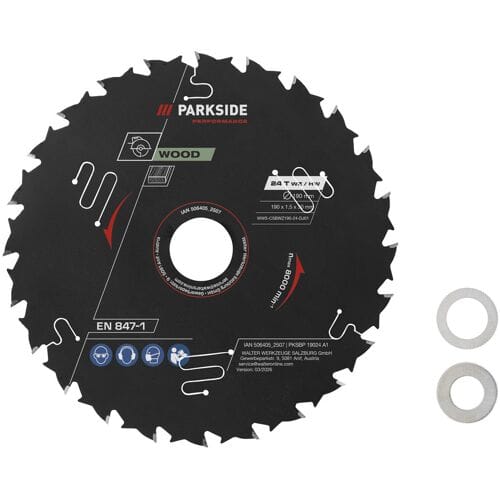 PARKSIDE PERFORMANCE Cirkelzaagblad 190 mm (24 tanden)