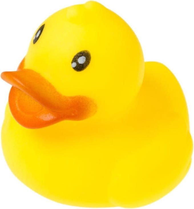 Duckiez Leuke Badeendjes Piepend - 6 stuks