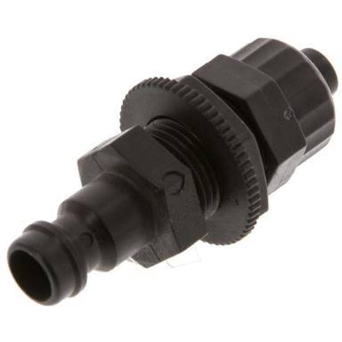 POM DN 5 Koppeling Insteeknippel 6x8 mm opsteekfitting Schotkoppeling