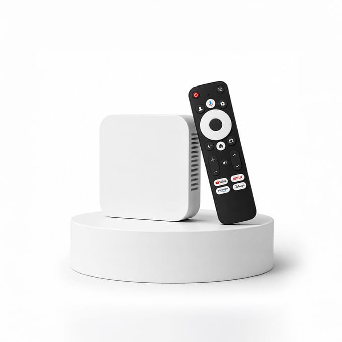 GD2 Chromecast - 4K Ondersteuning - Google Gecertificeerd - Netflix (Wit)