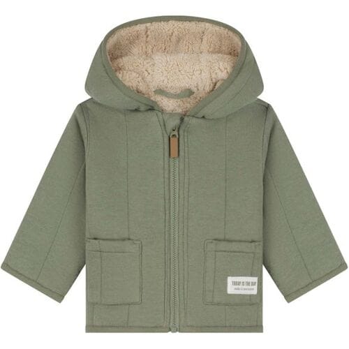 Prénatal baby jas Light Khaki Green 68 heren