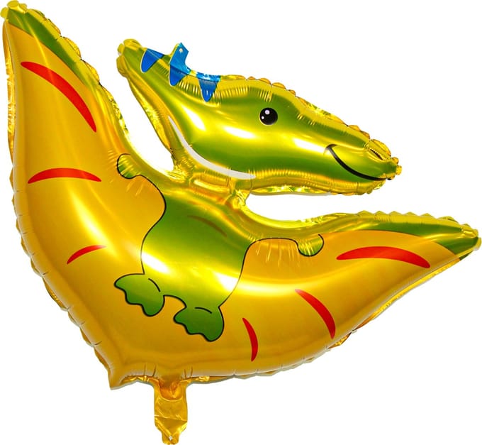 Dino Ballon Dino Versiering Kinderfeestje Verjaardag Versiering Feest Versiering 86 Cm - 1 Stuk