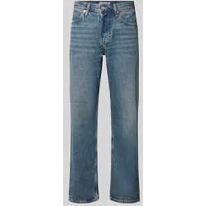 straight fit jeans van mix van katoen en lyocell model 'MAADOX'