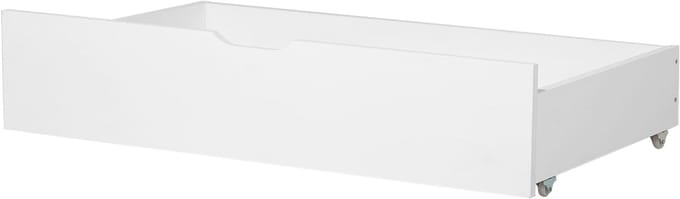 RUMILLY - Bedlade set van 2 - Wit - Dennenhout
