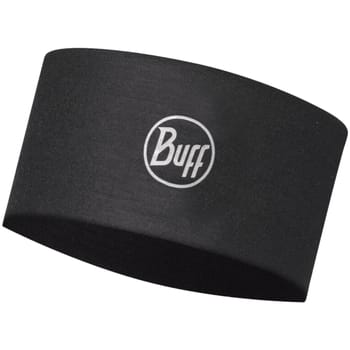 BUFF® Coolnet UV Wide Headband SOLID BLACK - Hoofdband