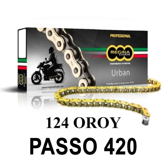 Motorfiets ketting Regina 124oroy