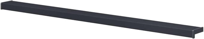 Vensterbank - Plank - Decoratie - Houtnerf patroon - 160 cm - Antraciet