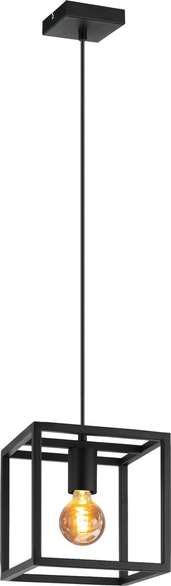 EGLO Eldrick Hanglamp - E27 - 20 cm - Zwart