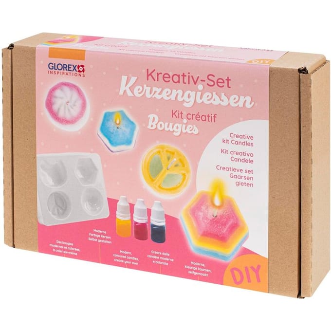 Creatieve set "Kaarsen gieten"