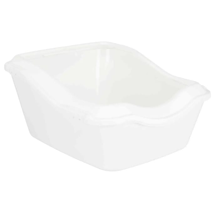 Trixie Kattenbak Cleany Cat Met Rand Wit - 54X45X29 CM