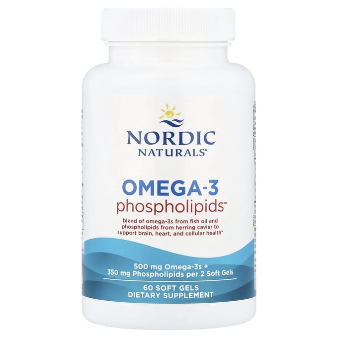 Nordic Naturals Omega-3 Phospholipids - 60 Softgels