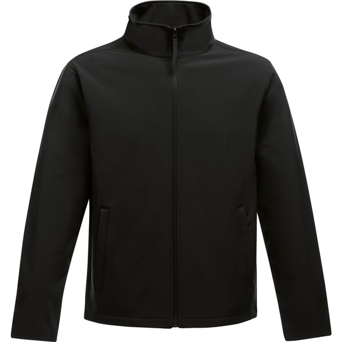 Regatta Opmerkelijk Heren Ablaze Afdrukbaar Softshell-jasje (Zwart)