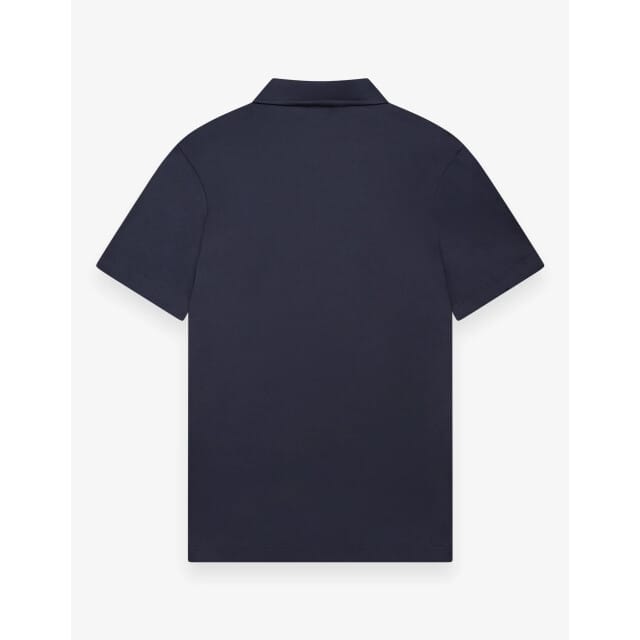 Valenza Supima Polo Schiller Collar S/s Polos Donkerblauw 1005