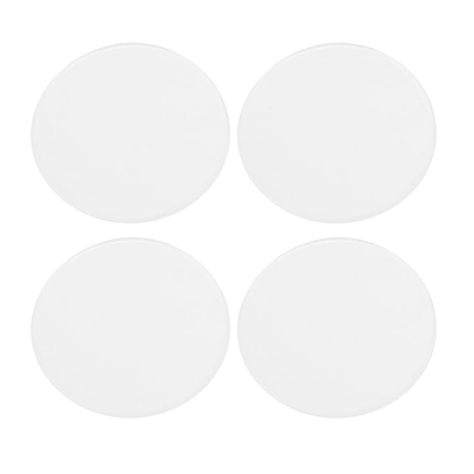 4 STKS 34 mm 35,5 mm Enkele Koepel Saffier Horlogekristal Glas Horloge Reserveonderdelen Gereedschap white