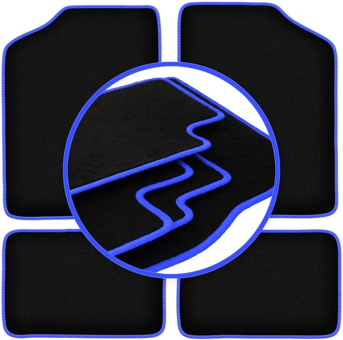 CARLUX-BLUE automatten voor: Renault 5 II hatchback (1986-1993)