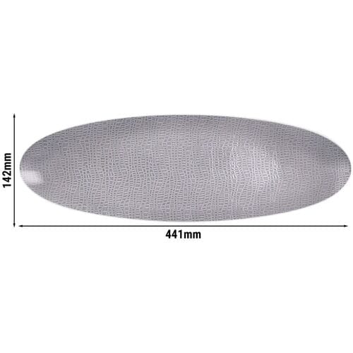 (2 stuks) SELTMANN WEIDEN Coup bord - 440x140mm - Grijs Grijs