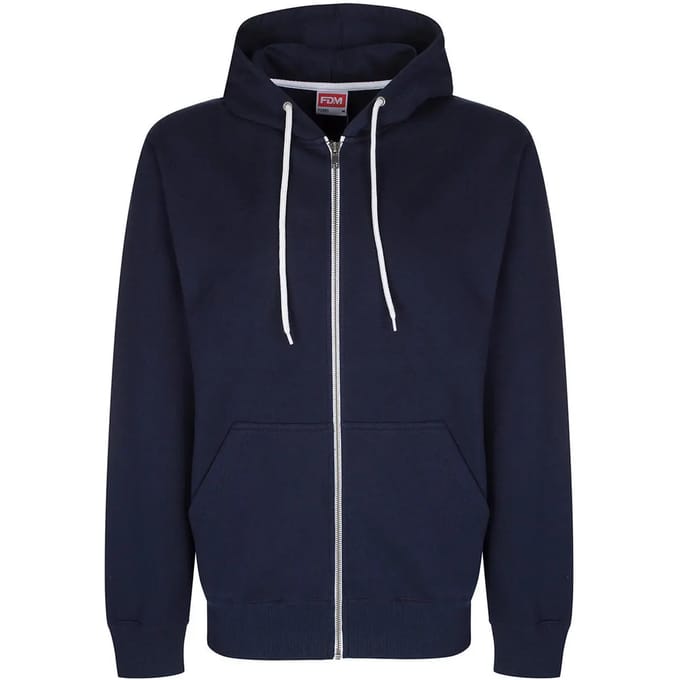 Hooded sweatshirt met rits FDM Team