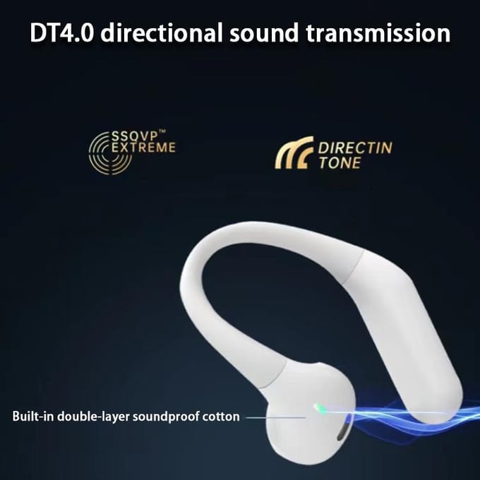 Draadloze koptelefoon Inpod Pro Bluetooth 5.0 Kleurrijke hoofdtelefoon voor IOS Android met microfoon Touch Control Stereo Muziek In-ear HiFi-headset wit