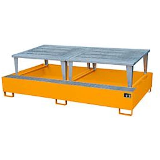 Lekbak AWA 1000-2, oranje RAL 2000