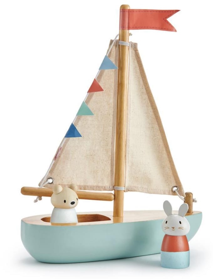 TENDER LEAF Preschool - Boot Sailaway - Hout - 3 Jaar
