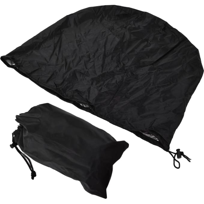 Ronde Waterdichte Tafelhoes Scheurbestendige Tafel Stoelhoes voor Bar Tuinieren Buiten Thuis black