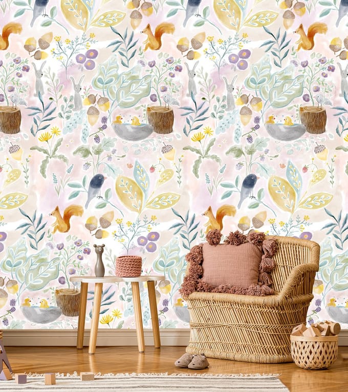 INGK Kinderbehang - Olive & Noah - Sweet Garden warm