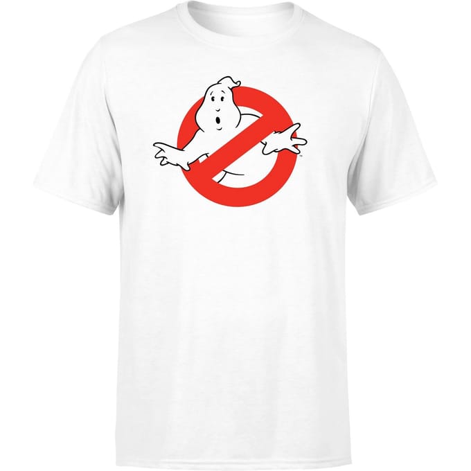 Ghostbusters Classic Logo Men's T-Shirt - White - S