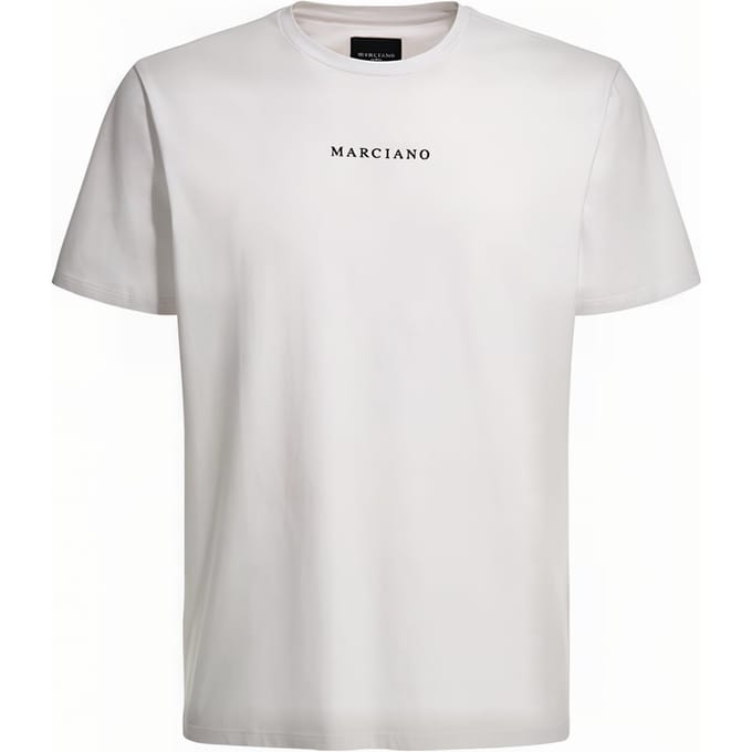 GUESS  Eco Tom Ss Cn T-shirt Sl Pure White Taglia: M | Magliette basic Outlet | Uomo | Bianco