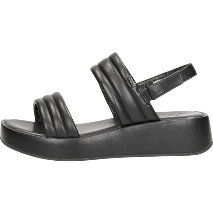 Mexx Noë Sandalen Plat - Zwart - Maat 42
