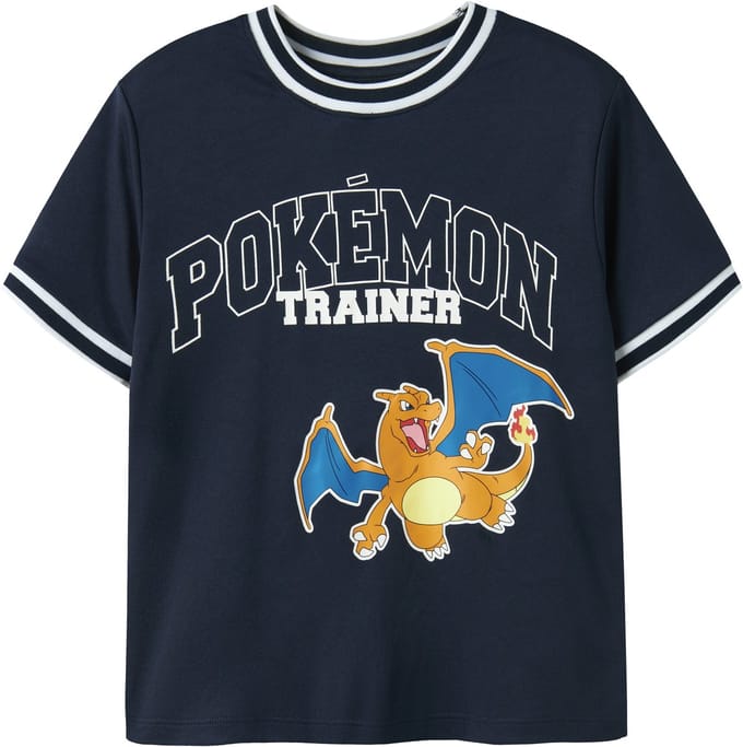 NAME IT - NKMMORIS POKEMON NREG POLY SS TOP SKY - Jongens - T-shirts