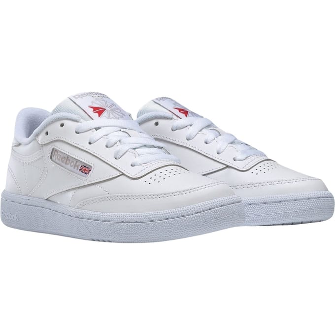 Reebok CLUB C 85 WHITE/LIGHT GREY Dames Sneakers - Wit