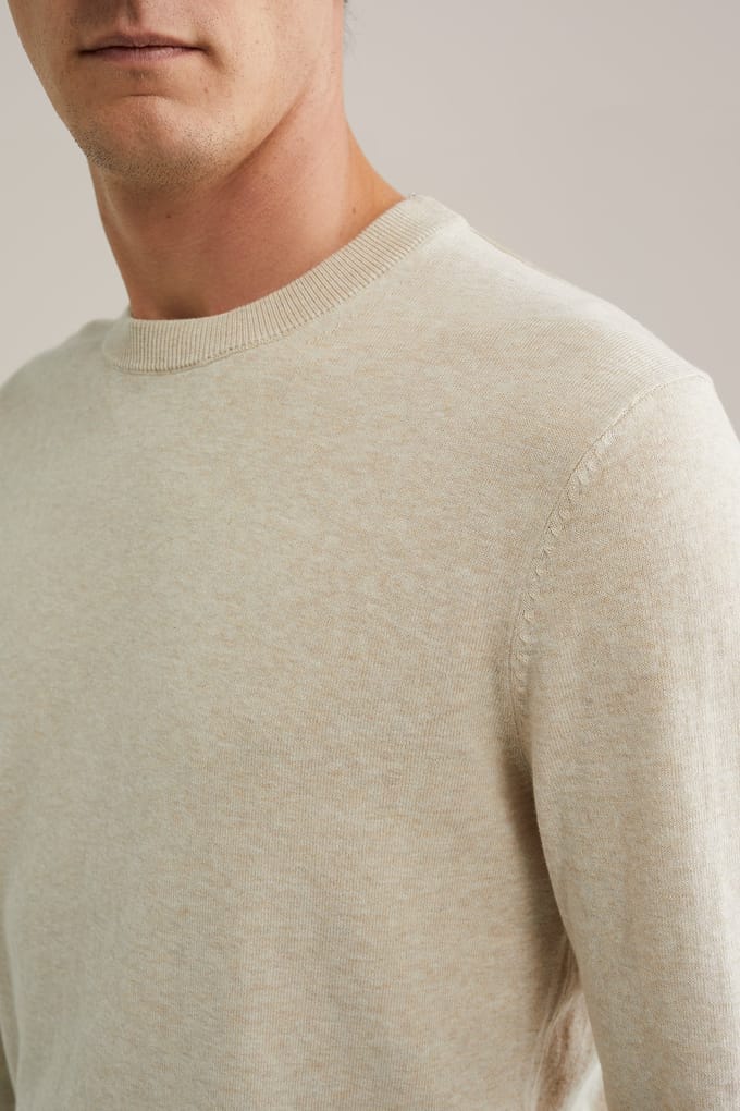 We Fashion Pullover Ecru Größe: 3XL | Pullover Outlet | Herren | Braun