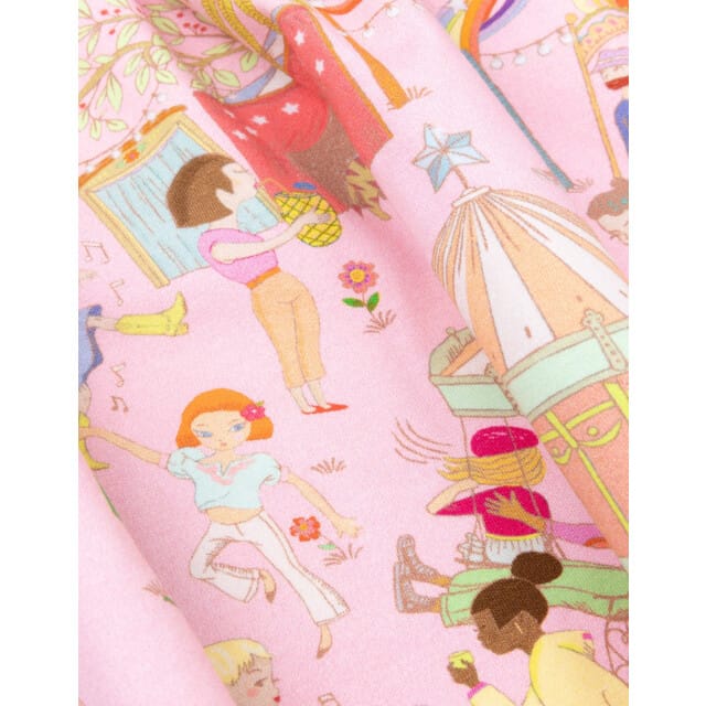 Oilily Daschita Jurk- maat152/12yr Prism Roze