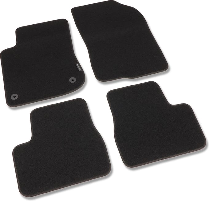 Automatten geschikt voor Peugeot 208 - 2012-2019 - Originele pasvorm - 4-delig - Basic - Uitvoering: 3/5-deurs