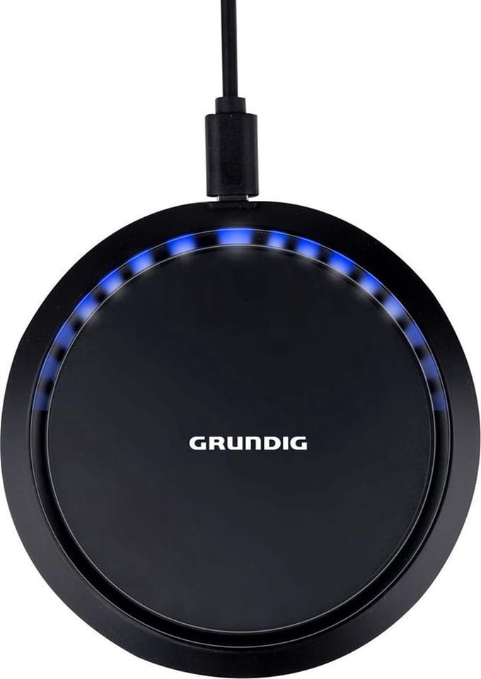 Grundig Draadloze oplader 10W Met USB-Micro Kabel