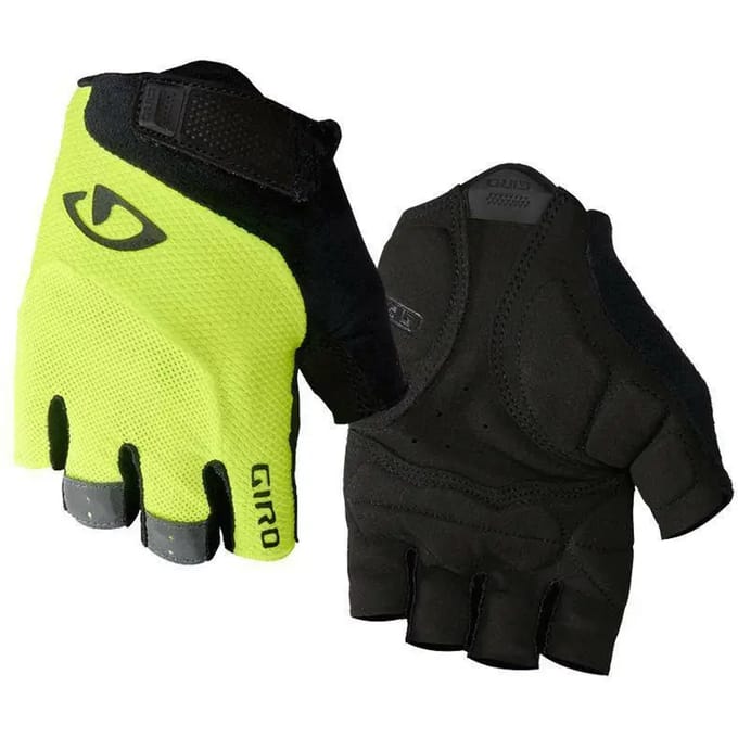 Giro Bravo Gel fietshandschoenen geel/zwart Handschoenmaat S
