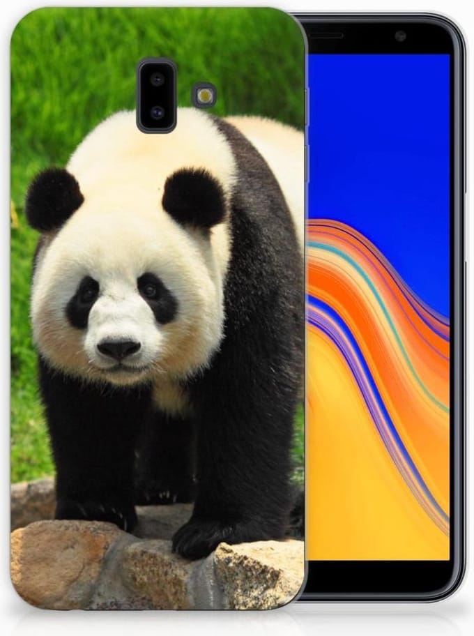 Samsung Galaxy J6 Plus (2018) TPU Hoesje Panda