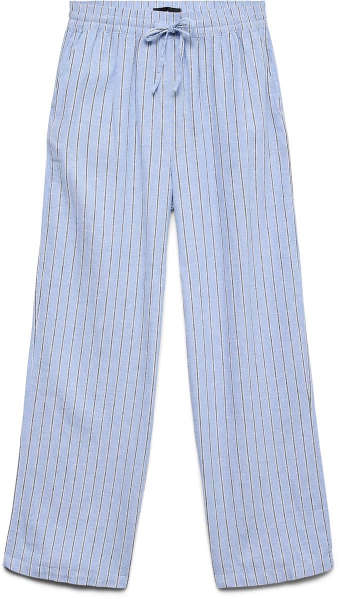 Vero Moda Broek met wijde pijpen VMLINN Mid waist Broek