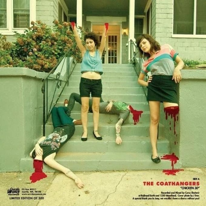 The Coathangers & The Numerators - Split (7" Single)