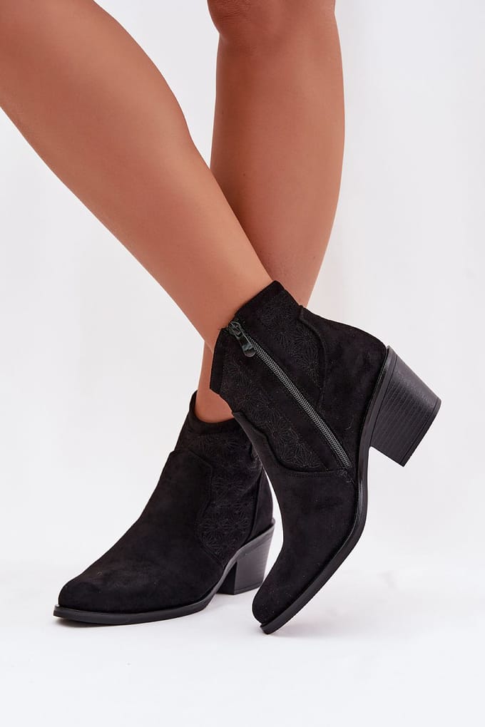 Nova Western Boots - Zwart / 36