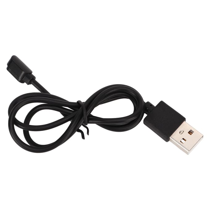 2 Pins Horloge Oplader Magnetisch Universeel Draagbaar Smartwatch USB Laadkabel Zwart 3,5?11 mm black