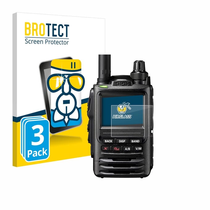 Screenprotector 3 Stuks voor Yaesu FT-3D / FT-5DE Beschermglas transparant