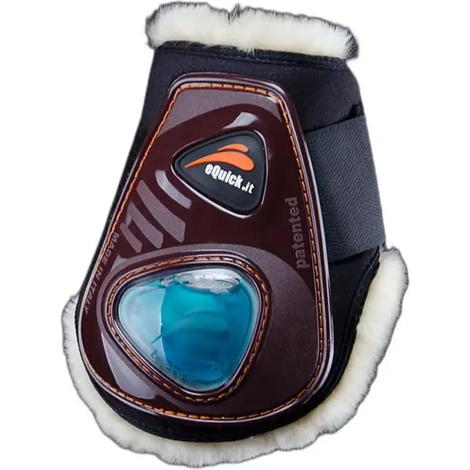 Vetsluiting voor paard eQuick eShock velcro fluffy