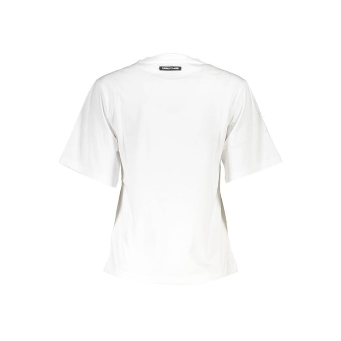 Geprinte Katoenen T-shirt