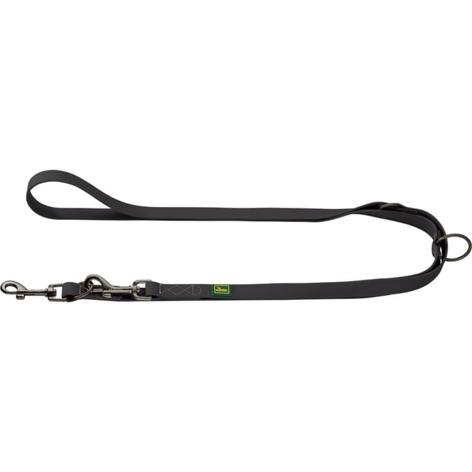 Hunter Verstelbare Leiband Havanna Mini, zwart 200cm lang hond