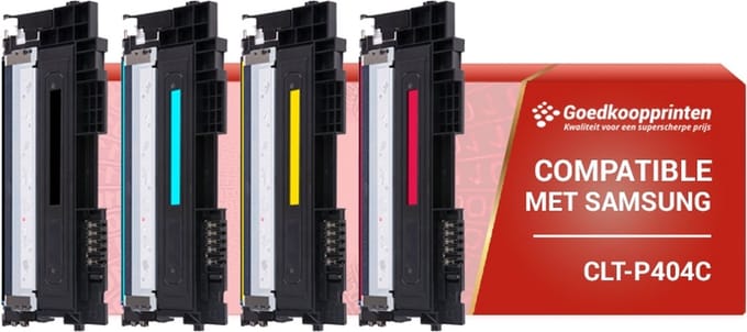 Huismerk Samsung CLT-P404C toner cartridge Multipack